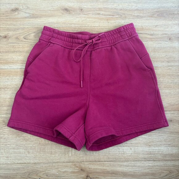 Lululemon Athletic Loungeful High Rise Short 4” Pomegranate Women’s Size 4 - Picture 1 of 7